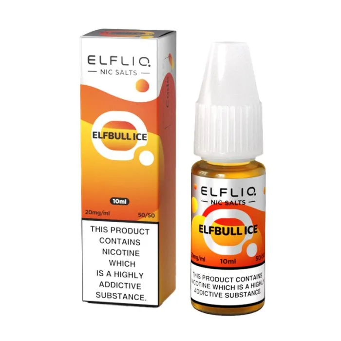 ELFLIQ Official Elf Bar Nic Salt 10ml Elfbull Ice 10mg