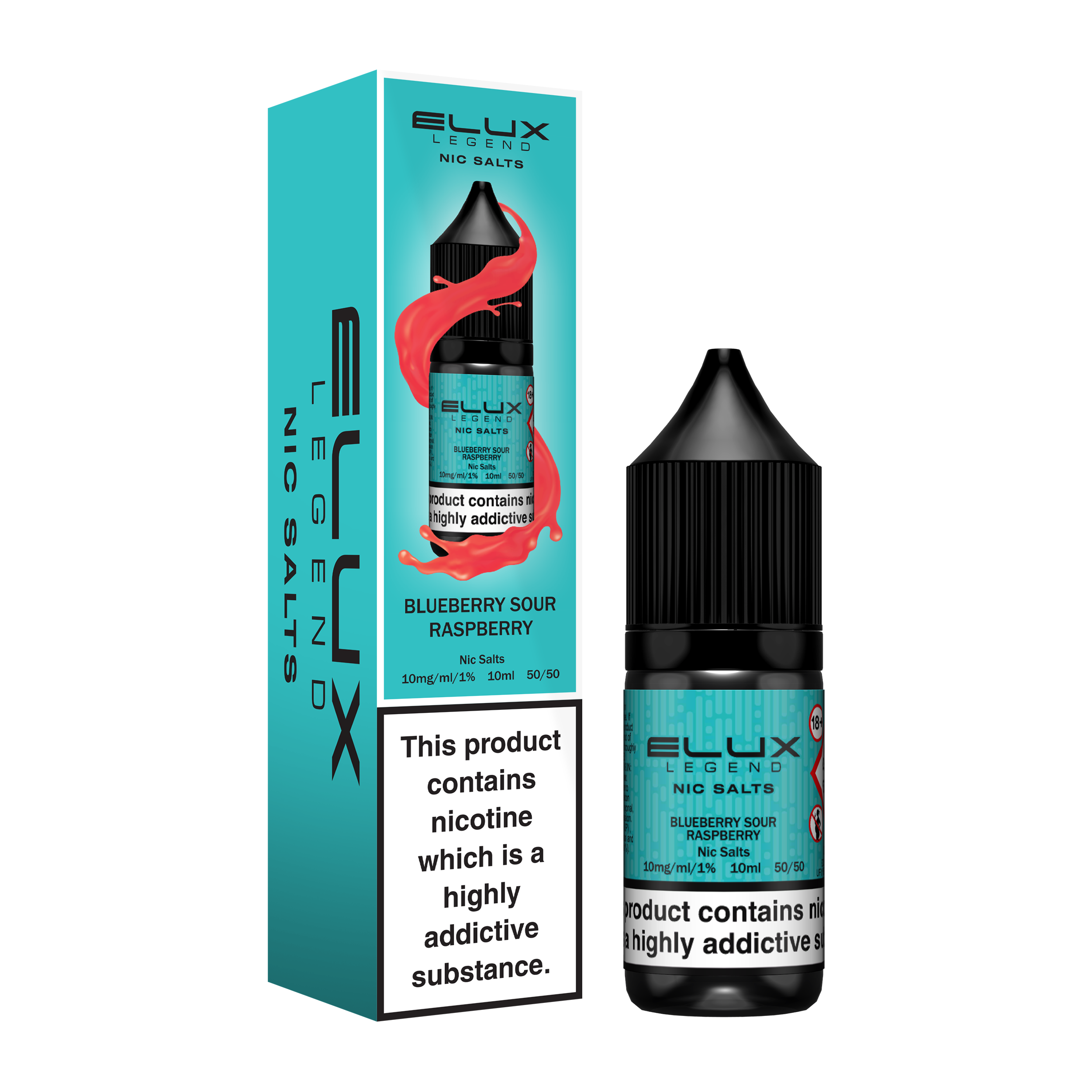 Elux Legend Blueberry Sour Raspberry Nic Salt 10ml