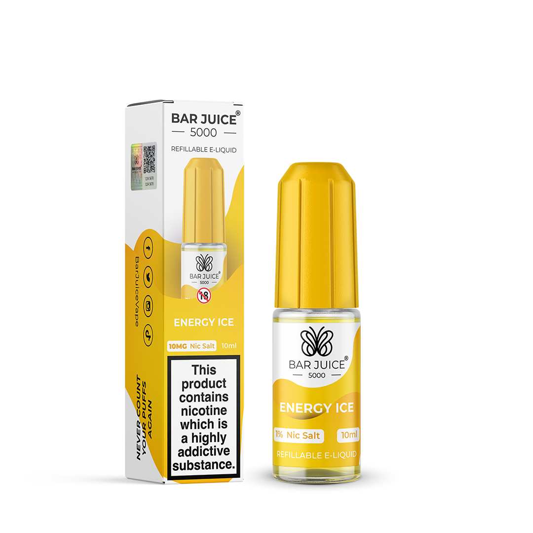 Bar Juice 5000 Energy Ice 10ml Nic Salt - 10mg