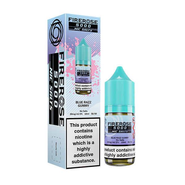 Elux Firerose 5000 Blue Razz Gummy 10ml Nic Salt