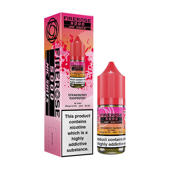 Elux Firerose 5000 Strawberry Raspberry 10ml Nic Salt