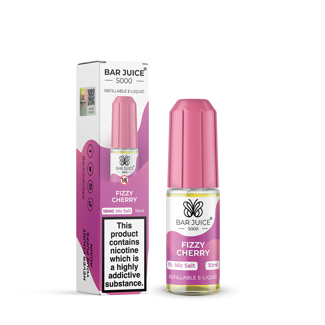 Bar Juice 5000 Fizzy Cherry 10ml Nic Salt - 10mg
