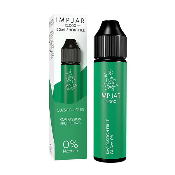 Kiwi Passion Guava E-Liquid by Imp Jar - Short Fills UK