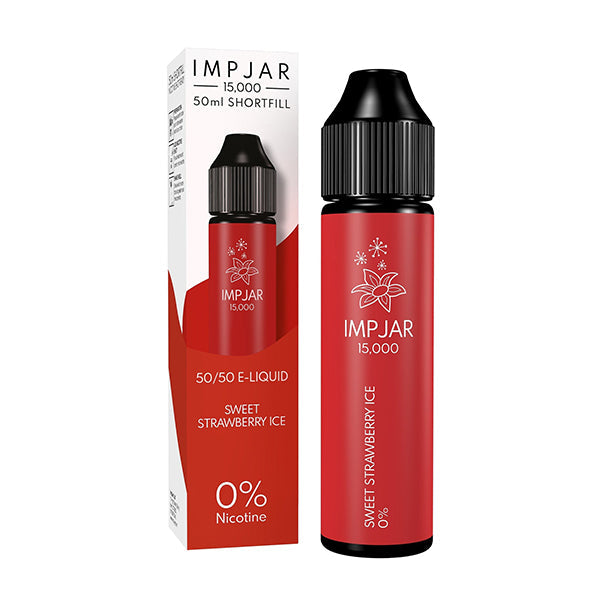 Sweet Strawberry Ice E-Liquid by Imp Jar - Short Fills UK