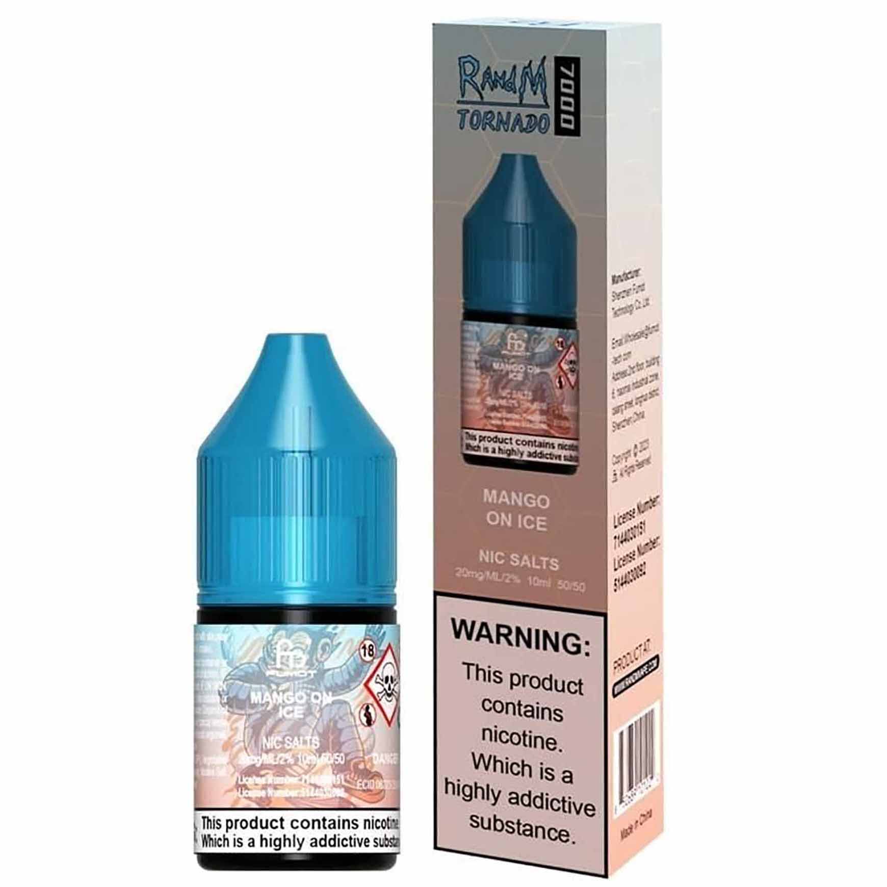 RandM 7000 Mango on Ice 10ml Nic Salt