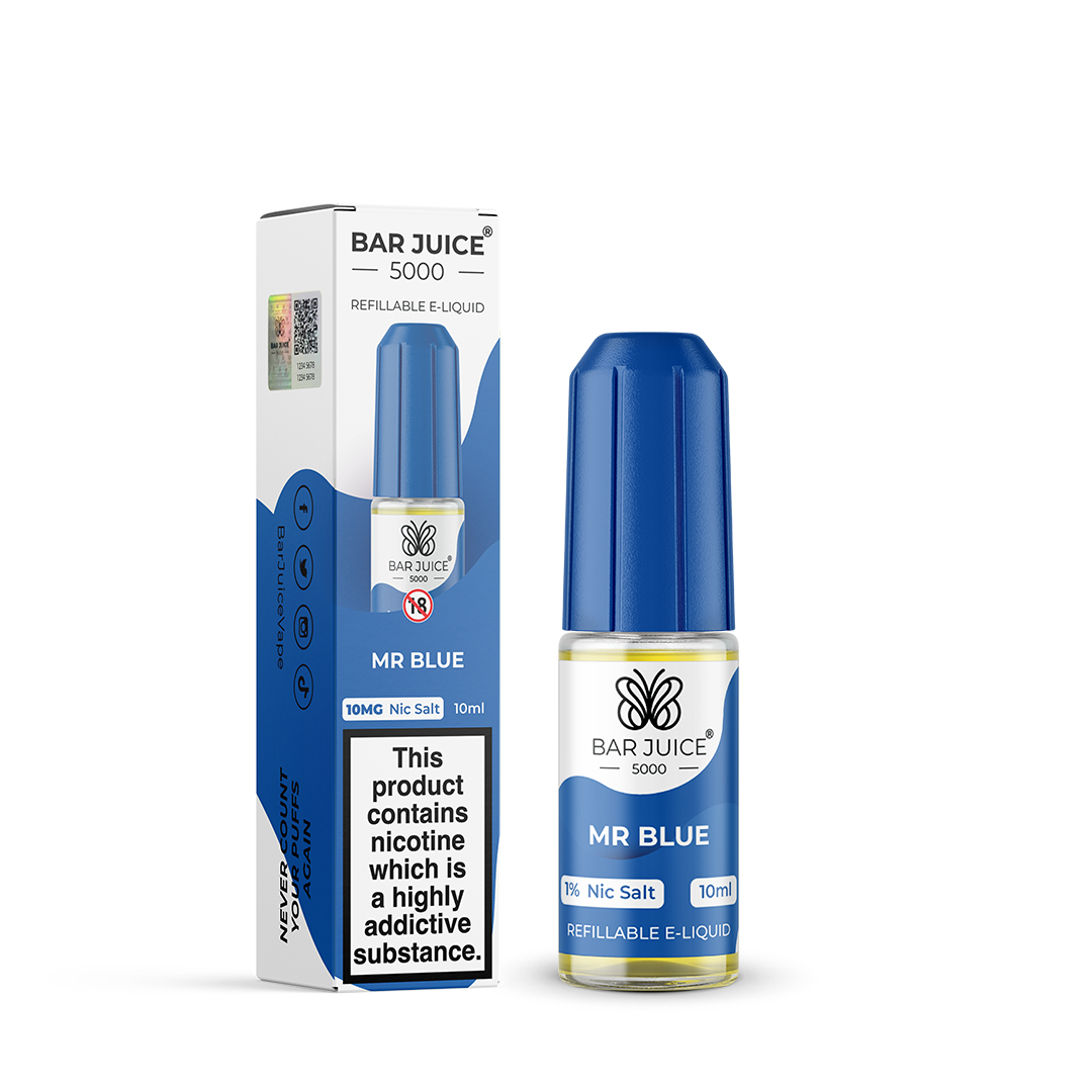 Bar Juice 5000 Mr Blue 10ml Nic Salt - 10mg