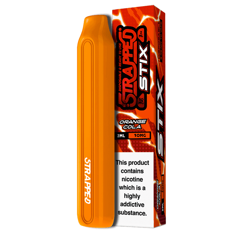 Strapped Stix Disposable Vape Device - Orange Cola