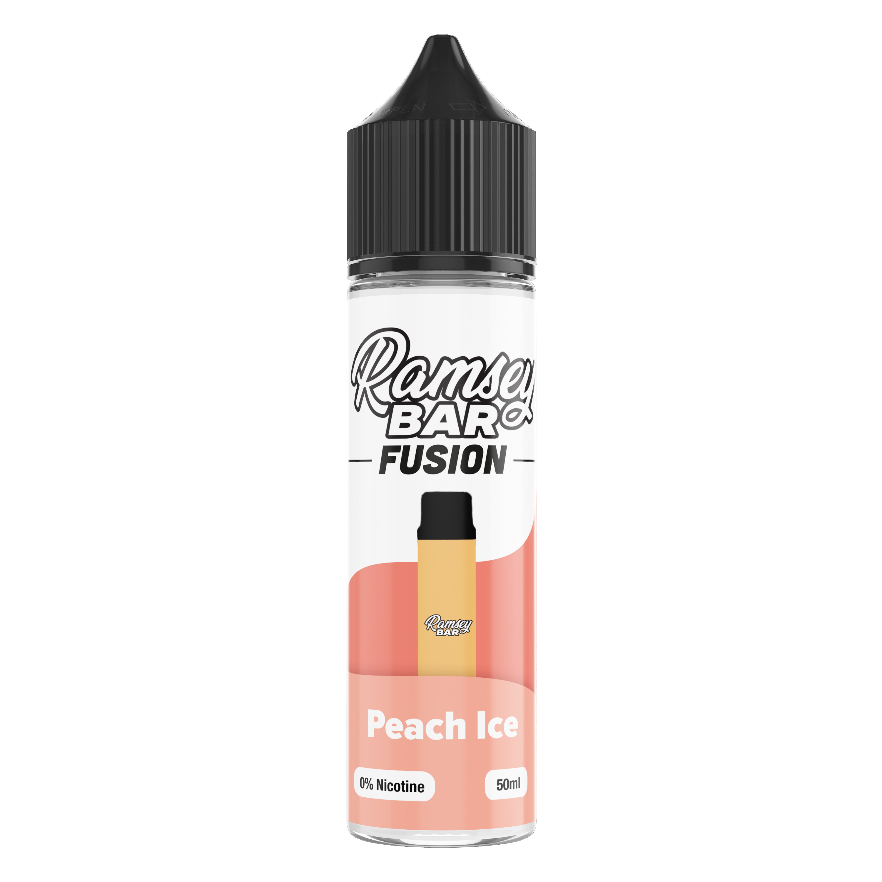 Ramsey E-Liquids Peach Ice 50ml Short Fill E-Liquid