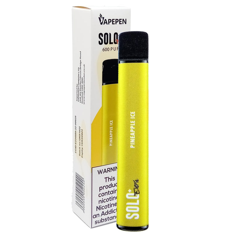 VapePen Solo+ Extra Pineapple Ice Disposable Vape Device