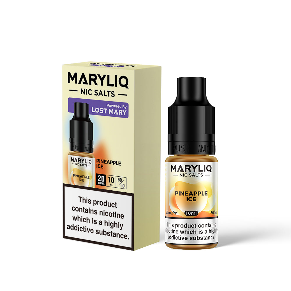 Lost Mary Maryliq Pineapple Ice Nic Salt 10ml