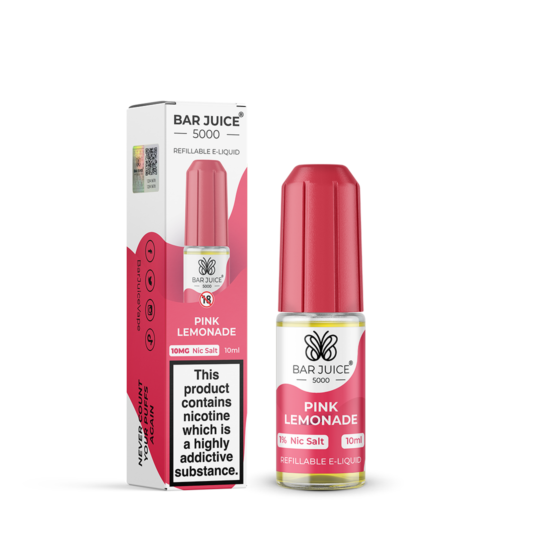 Bar Juice 5000 Pink Lemonade 10ml Nic Salt - 10mg