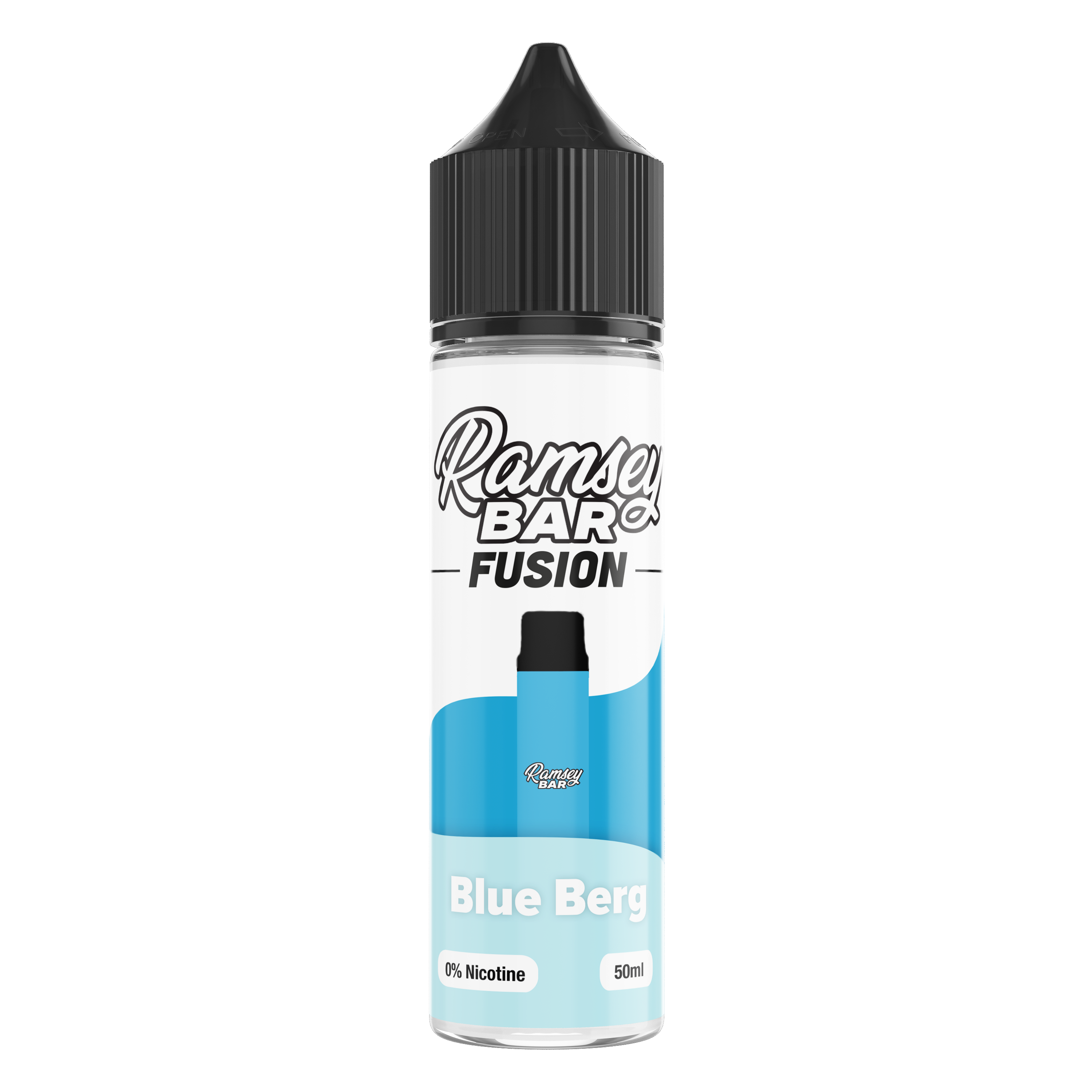 Ramsey Bar Fusion Blue Berg 50ml Short Fill E-Liquid