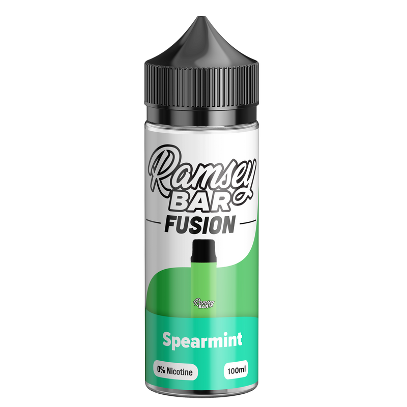 Ramsey Bar Fusion Spearmint 100ml Short Fill E-Liquid