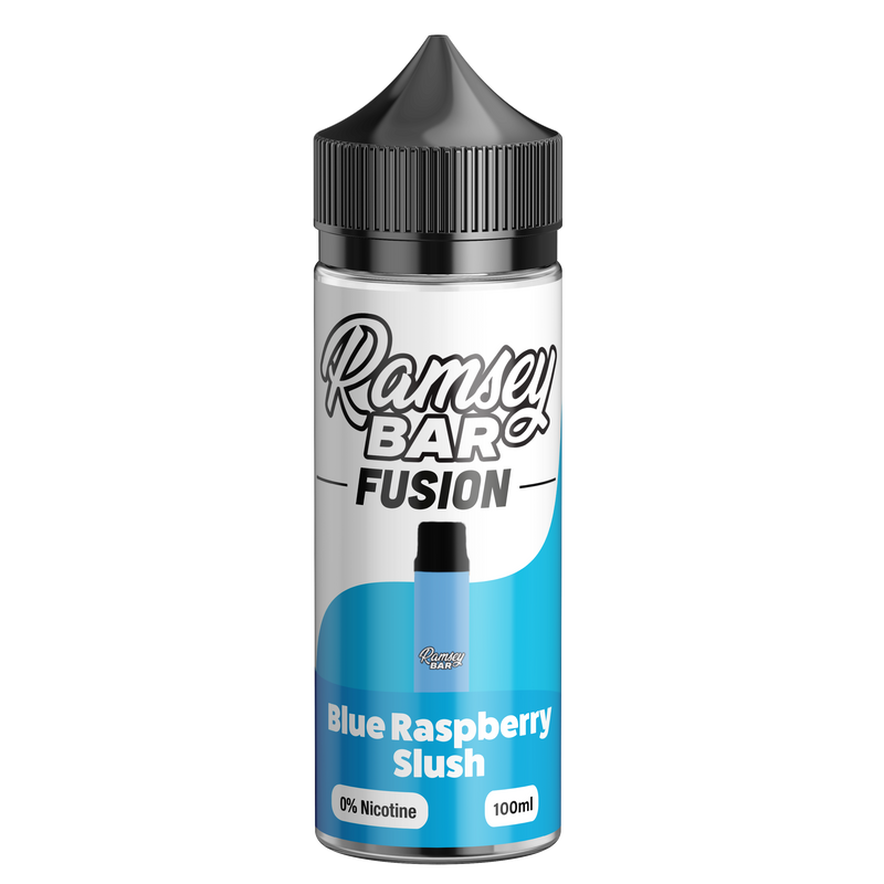 Blue Raspberry Slush E-Liquid by Ramsey E-Liquids - Short Fills UK