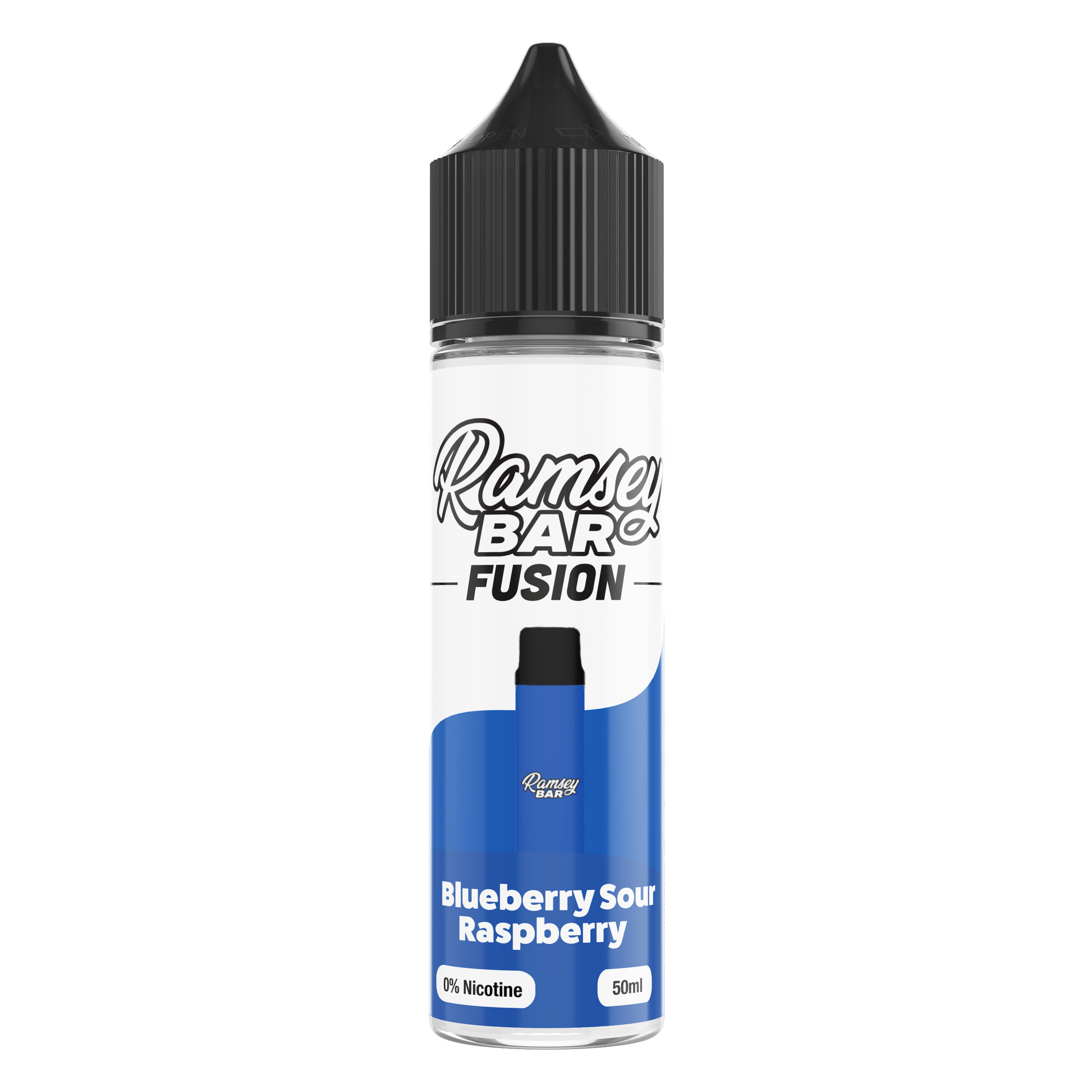 Blueberry Sour Raspberry E-Liquid by Ramsey E-Liquids - Short Fills UK