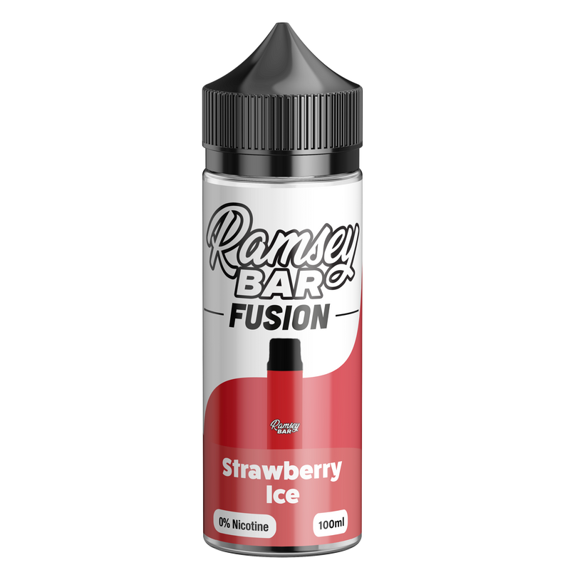 Strawberry Ice E-Liquid by Ramsey E-Liquids - Short Fills UK