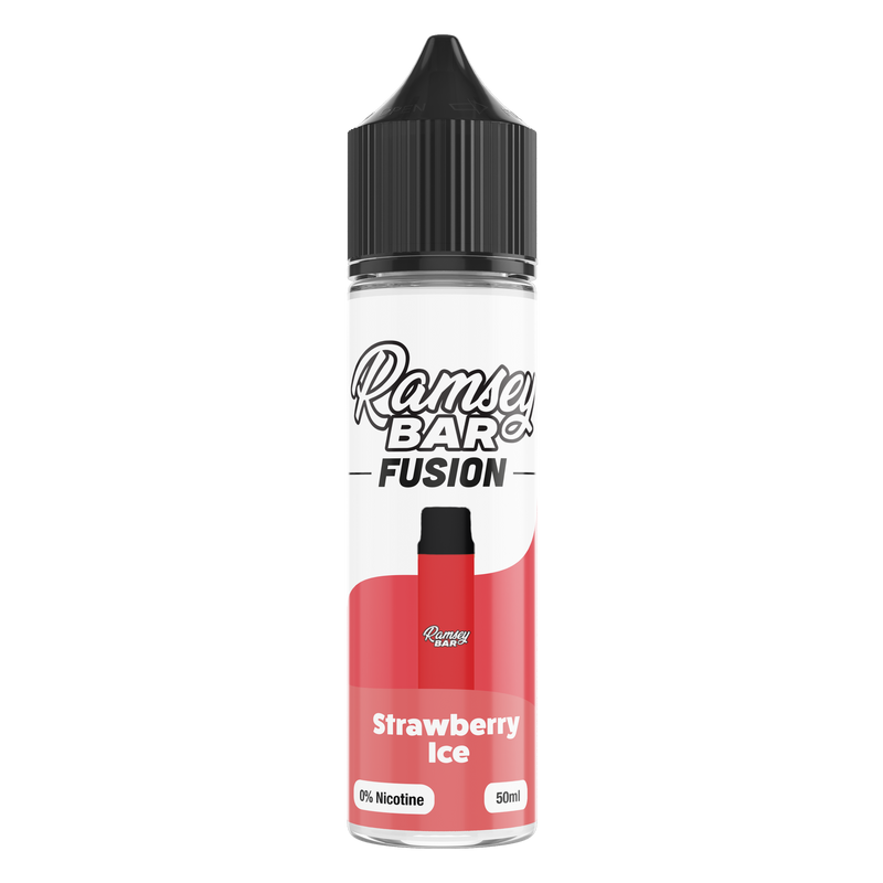 Strawberry Ice E-Liquid by Ramsey E-Liquids - Short Fills UK