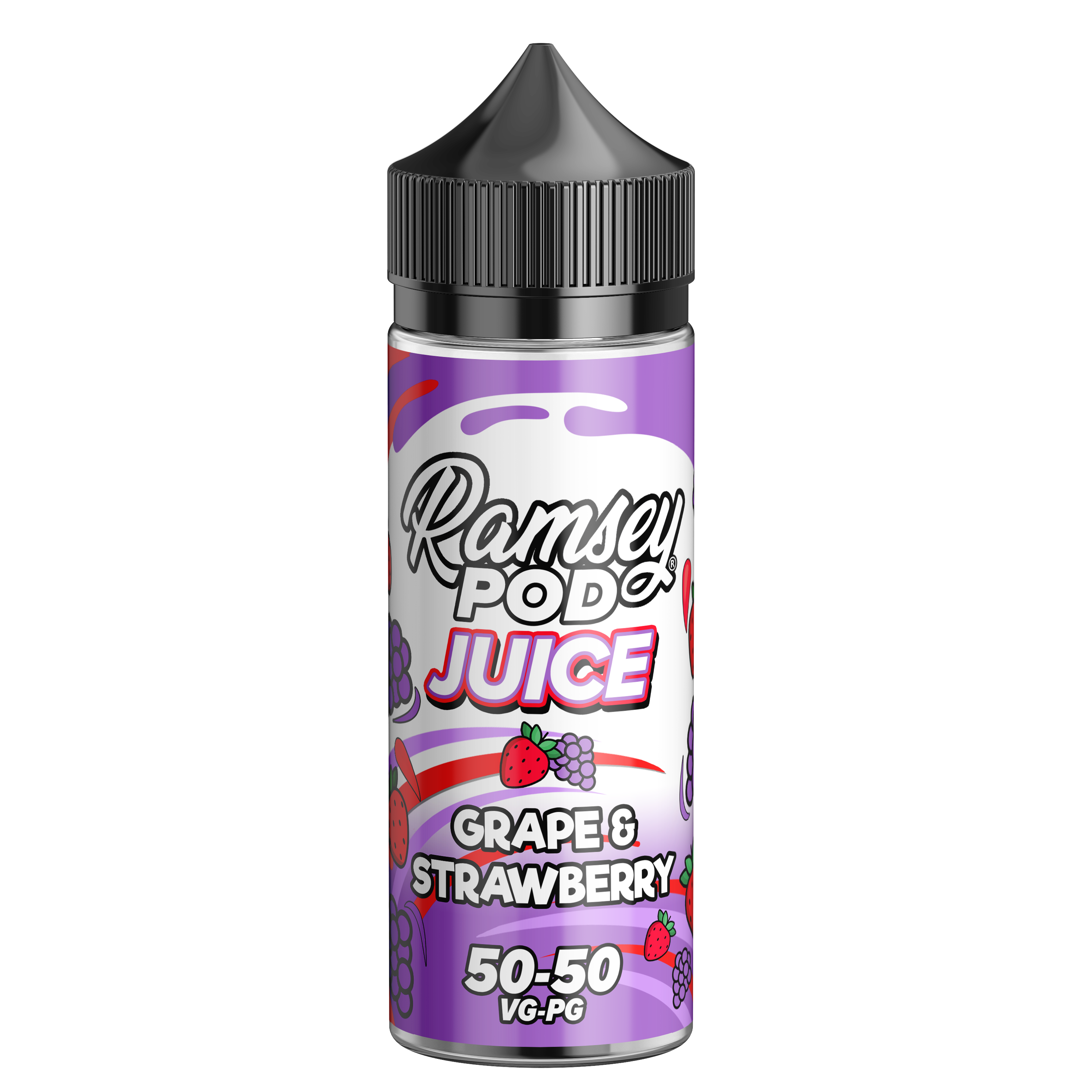 Grape Strawberry E-Liquid by Ramsey E-Liquids - Short Fills UK