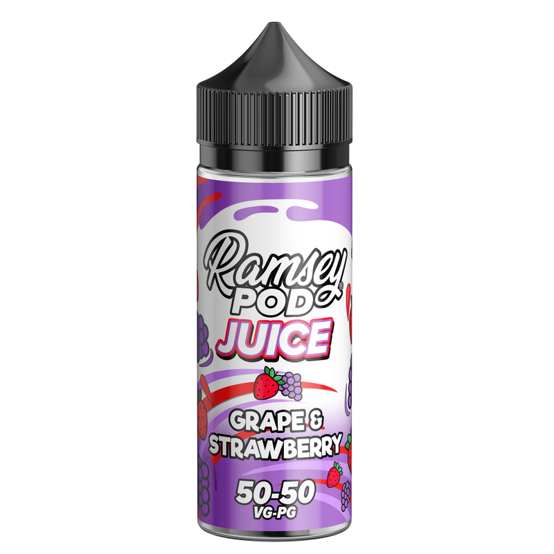 Grape Strawberry E-Liquid by Ramsey E-Liquids - Short Fills UK