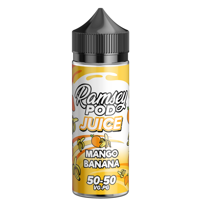 Mango Banana E-Liquid by Ramsey E-Liquids - Short Fills UK