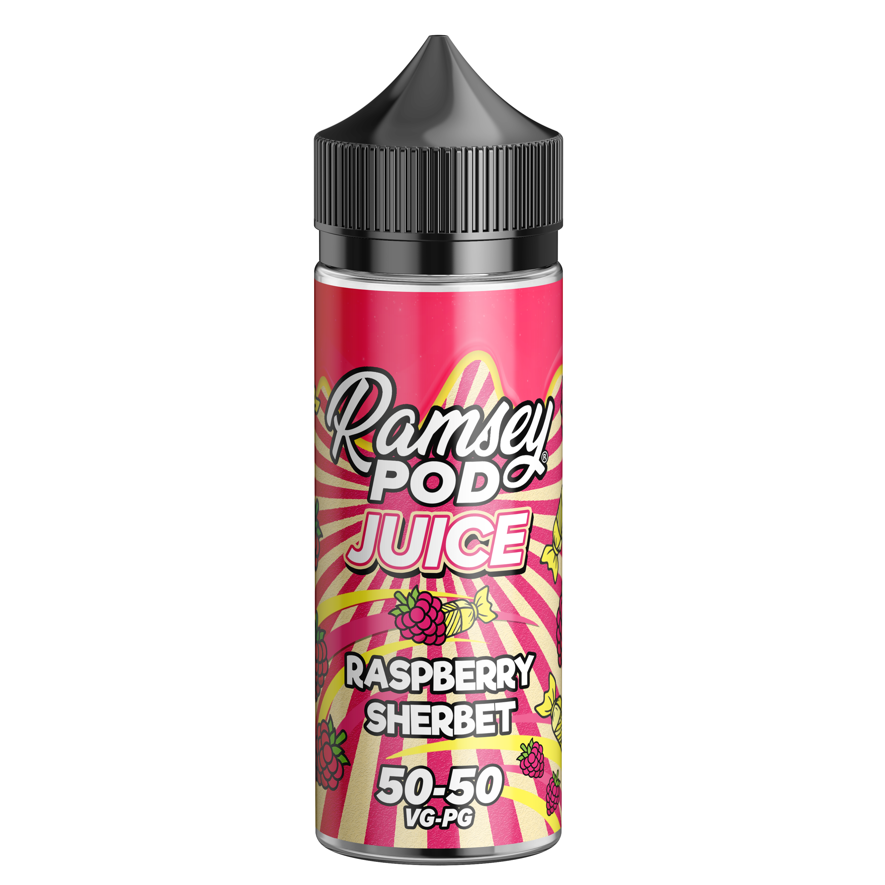 Raspberry Sherbet E-Liquid by Ramsey E-Liquids - Short Fills UK