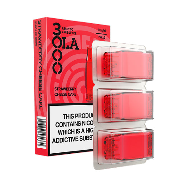 OLA 3000 Prefilled Pods 20mg (3pcs) - Strawberry Cheesecake