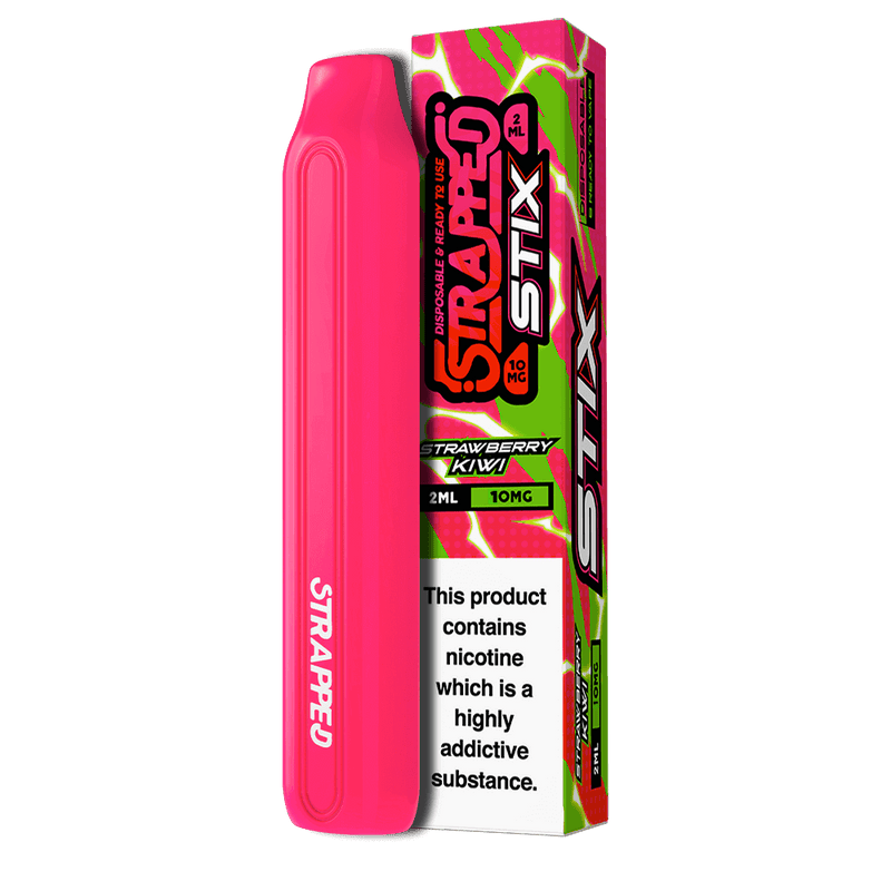Strapped Stix Disposable Vape Device - Strawberry Kiwi