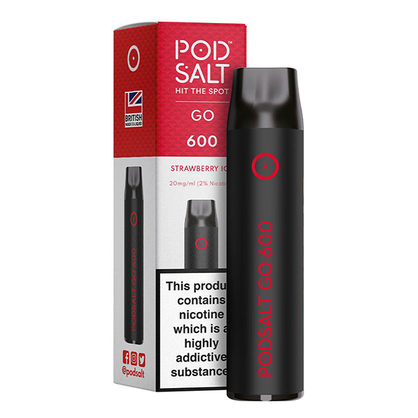 Pod Salt GO Strawberry Ice Disposable Device