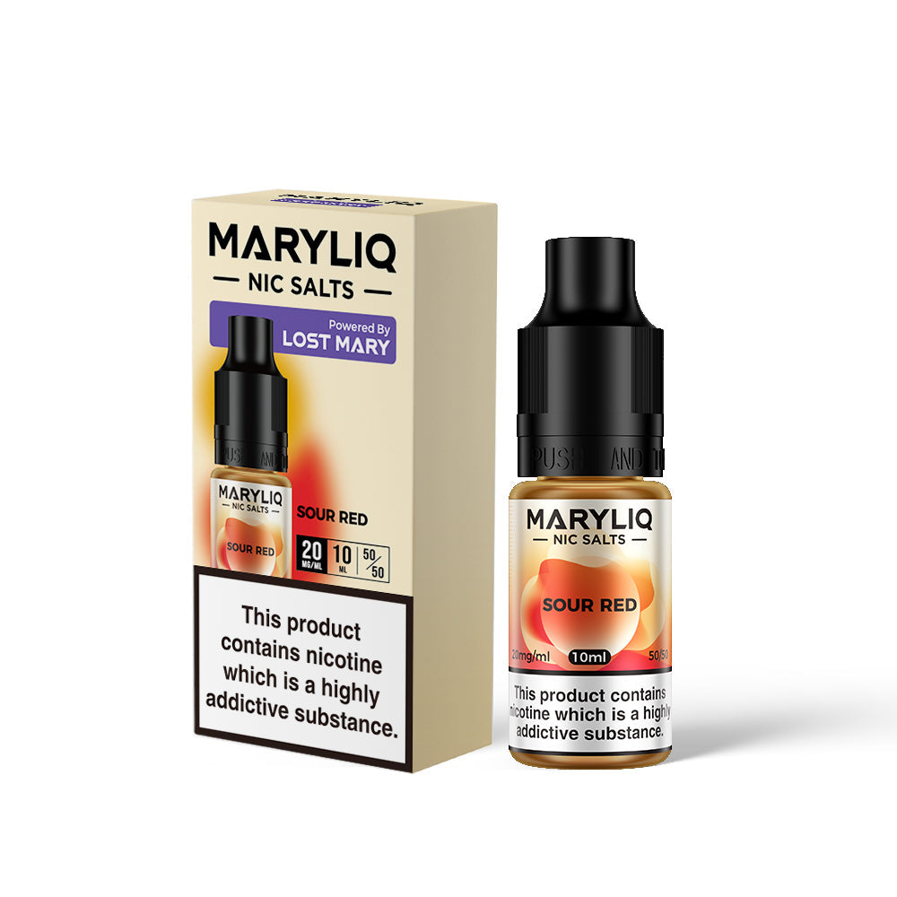 Lost Mary Maryliq Sour Red Nic Salt 10ml