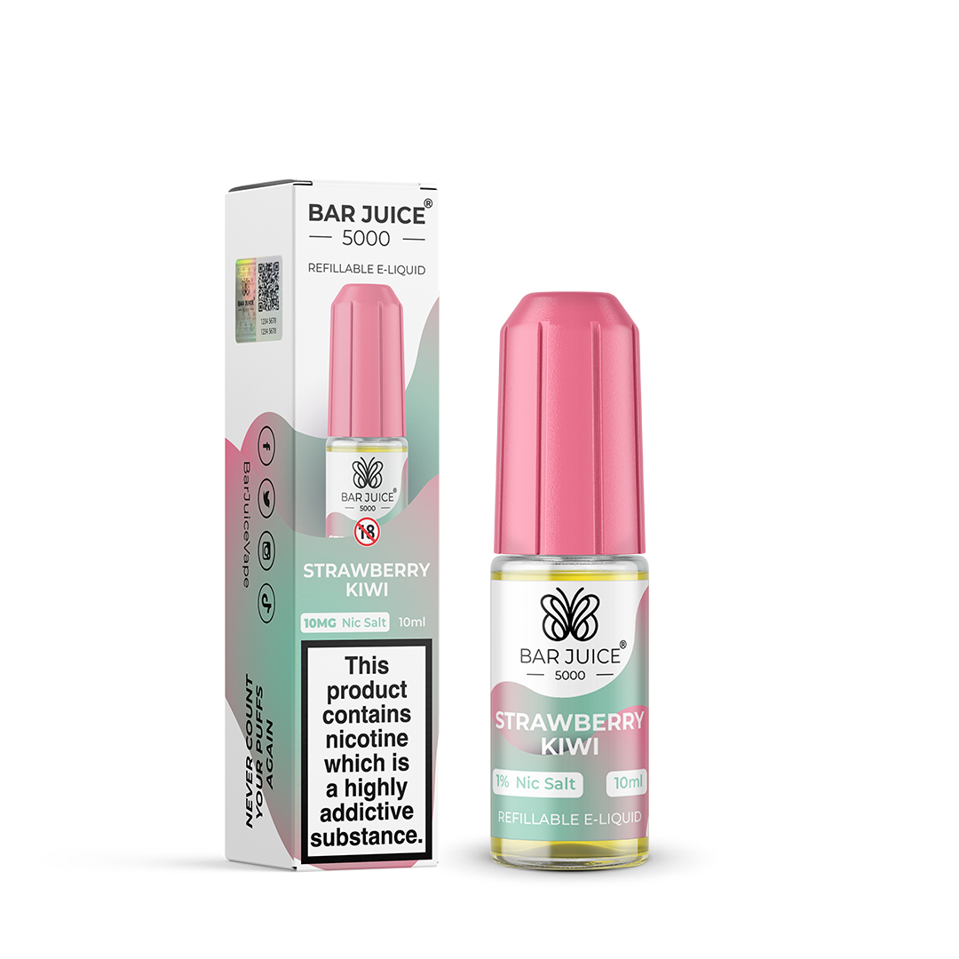 Bar Juice 5000 Strawberry Kiwi 10ml Nic Salt - 10mg