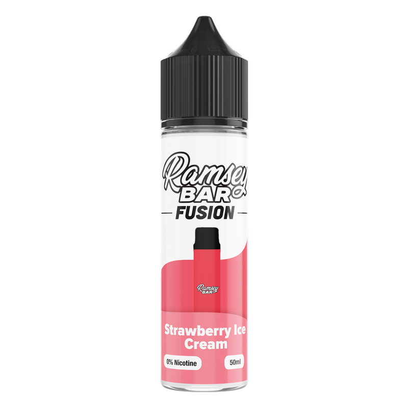 Ramsey Bar Fusion Strawberry Ice Cream 50ml Short Fill E-Liquid
