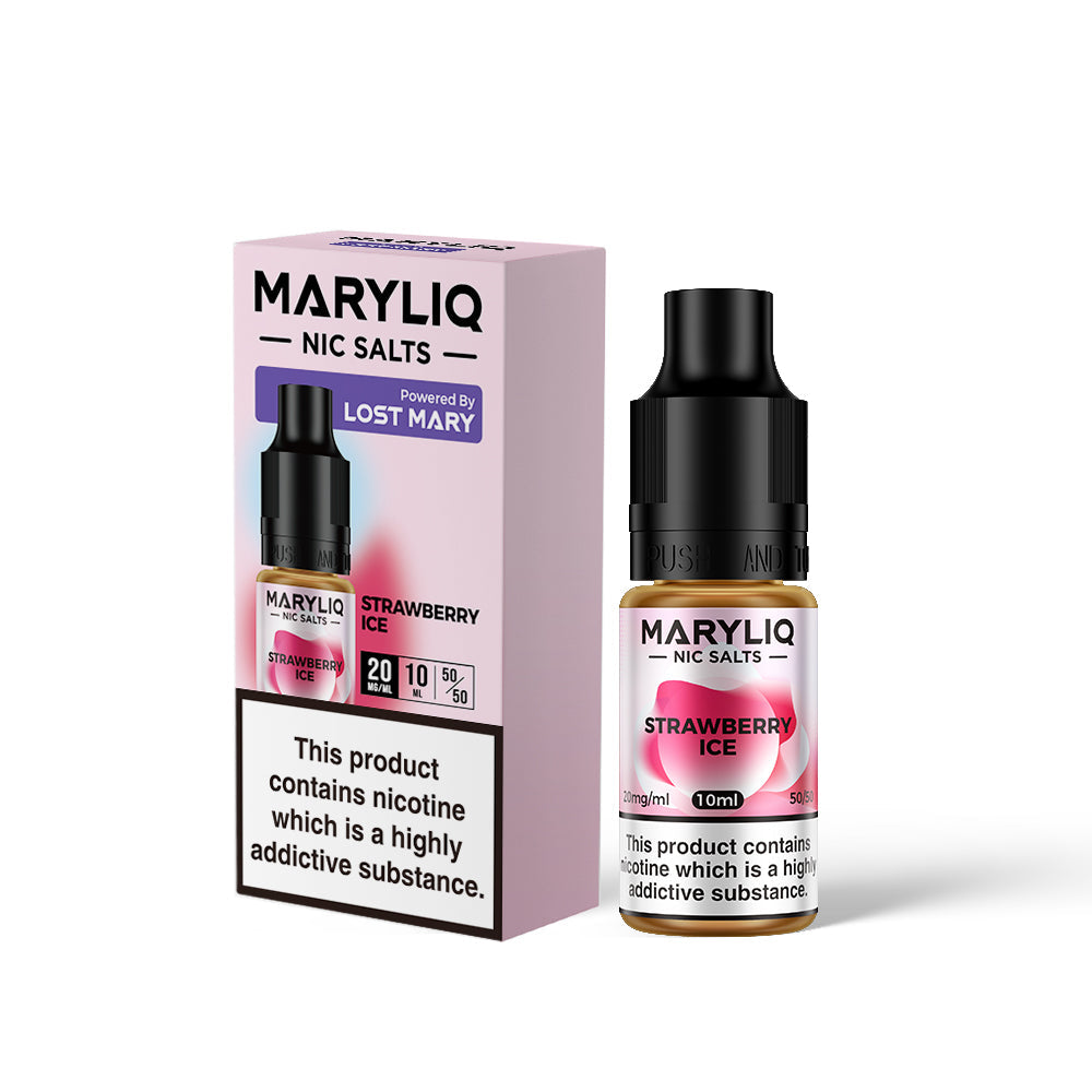 Lost Mary Maryliq Strawberry Ice Nic Salt 10ml