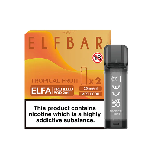 Elf Bar Elfa Prefilled Pods 2pcs - Tropical Fruit