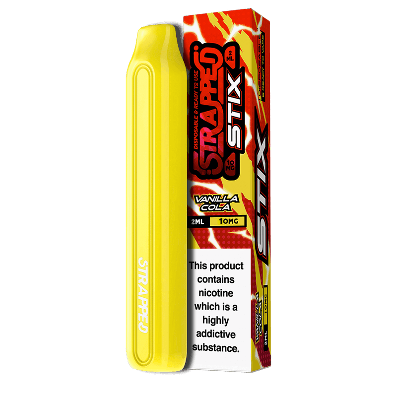 Strapped Stix Disposable Vape Device - Vanilla Cola