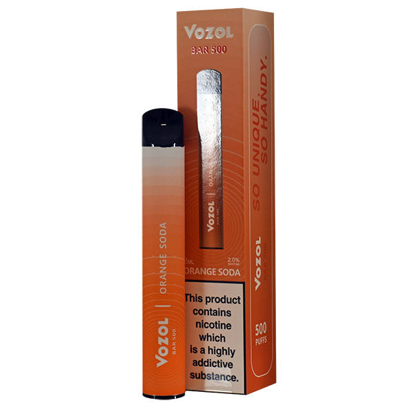 Vozol Bar 500 Orange Soda Disposable Pod Device