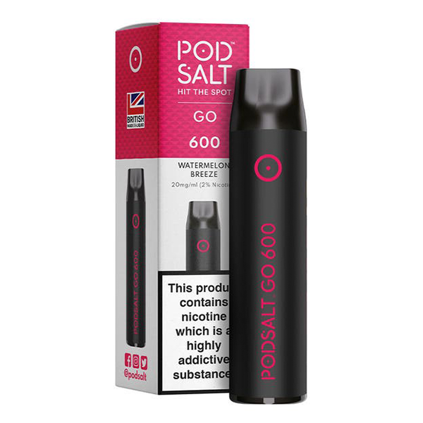 Pod Salt GO Watermelon Breeze Disposable Device