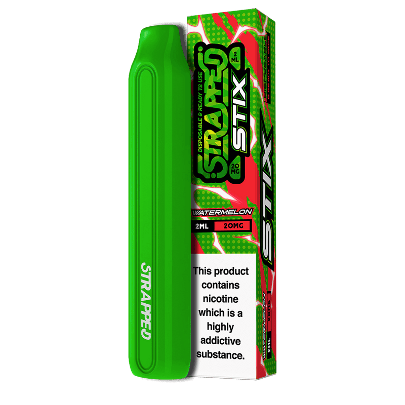 Strapped Stix Disposable Vape Device - Watermelon