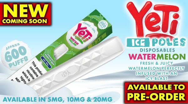 YeTi Ice Poles Watermelon Disposable Vape