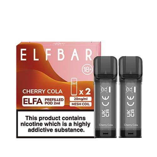 Elf Bar Elfa Prefilled Pods 2pcs - Cherry Cola (New)