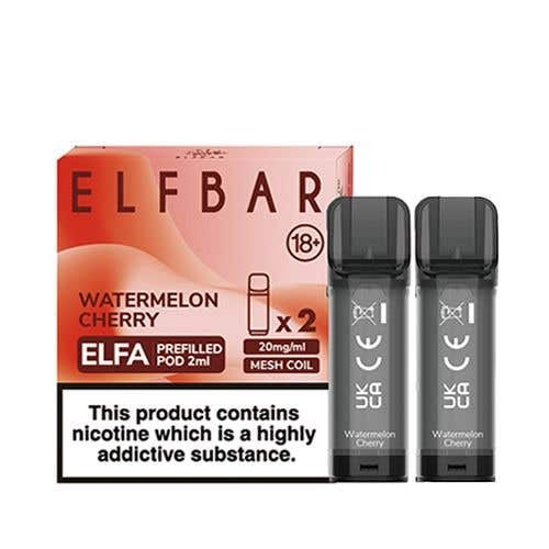 Elf Bar Elfa Prefilled Pods 2pcs - Watermelon Cherry (New)