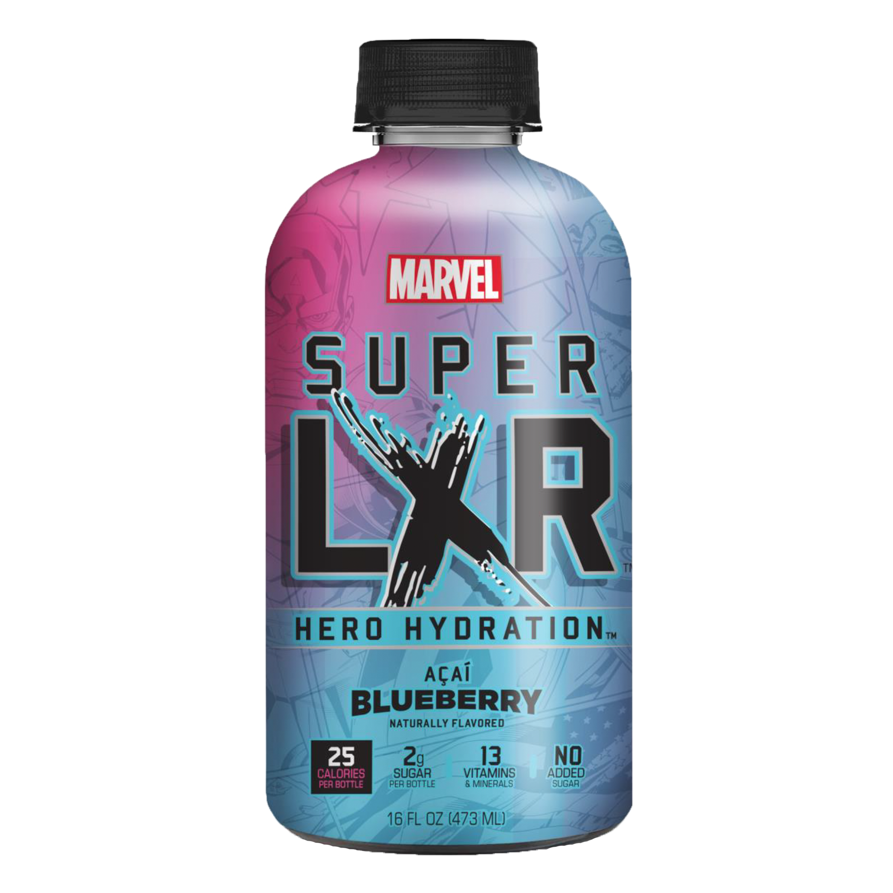 AriZona x Marvel Super LXR Hydration Drink - Acai Blueberry