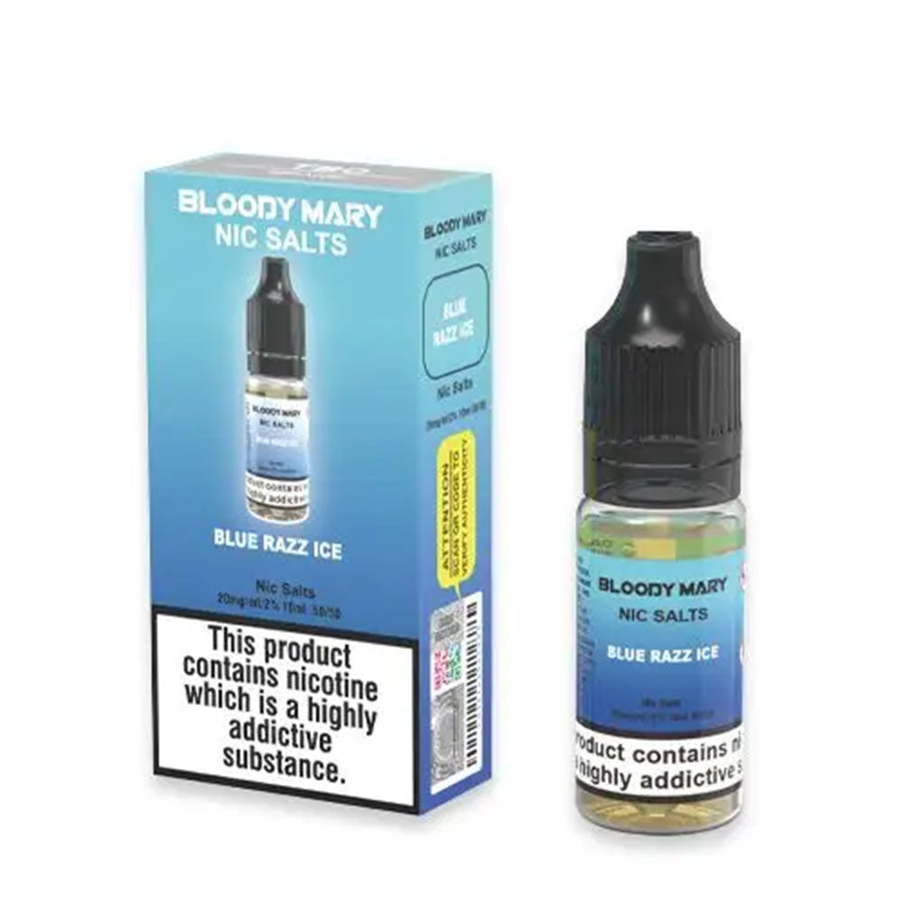 Bloody Mary Blue Razz Ice 10ml Nic Salt