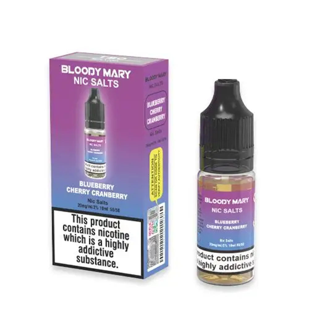 Bloody Mary Blueberry Cherry Cranberry 10ml Nic Salt