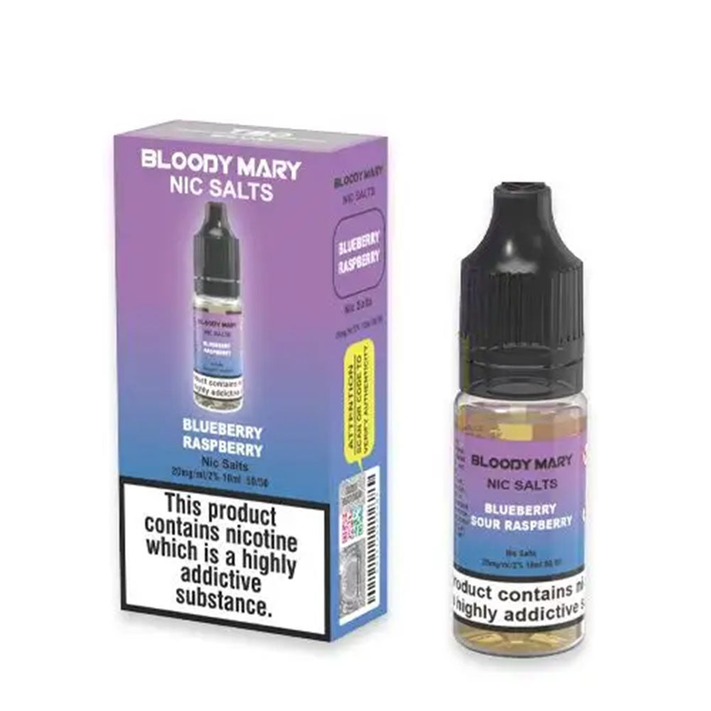 Bloody Mary Blueberry Raspberry 10ml Nic Salt