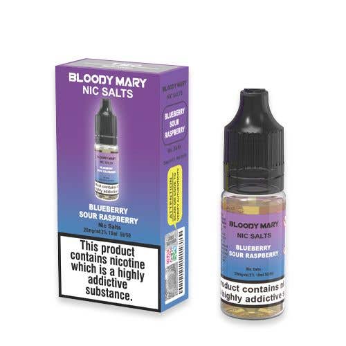 Bloody Mary Blueberry Sour Raspberry 10ml Nic Salt