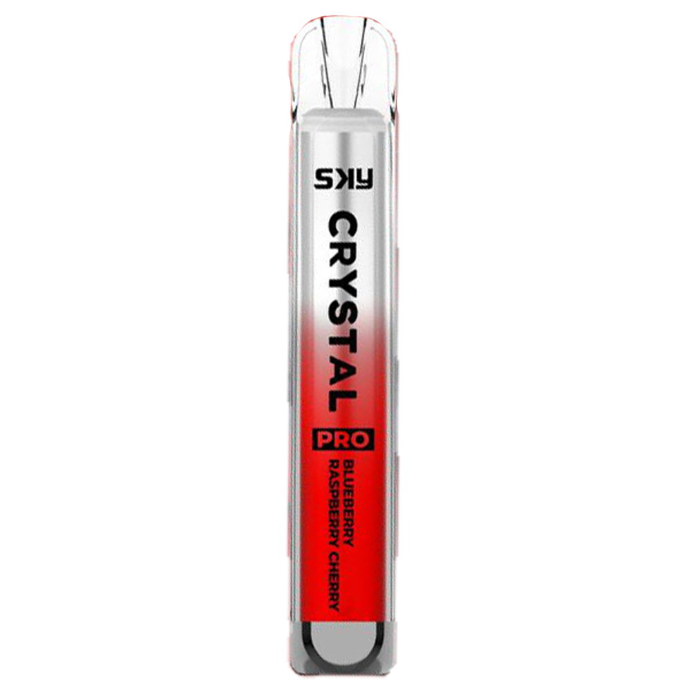 The Crystal Bar Pro Disposable Vape Device - Blue Razz Cherry