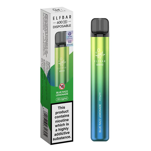 Elf Bar 600 V2 Disposable Vape 20mg