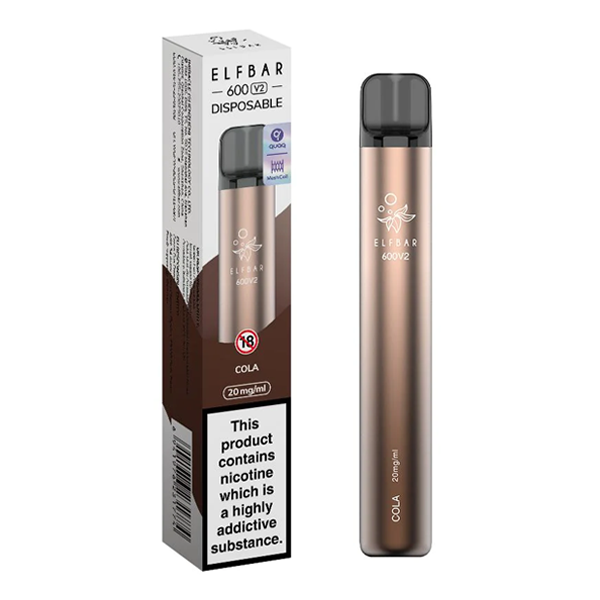 Elf Bar 600 V2 Disposable Vape 20mg - Cola