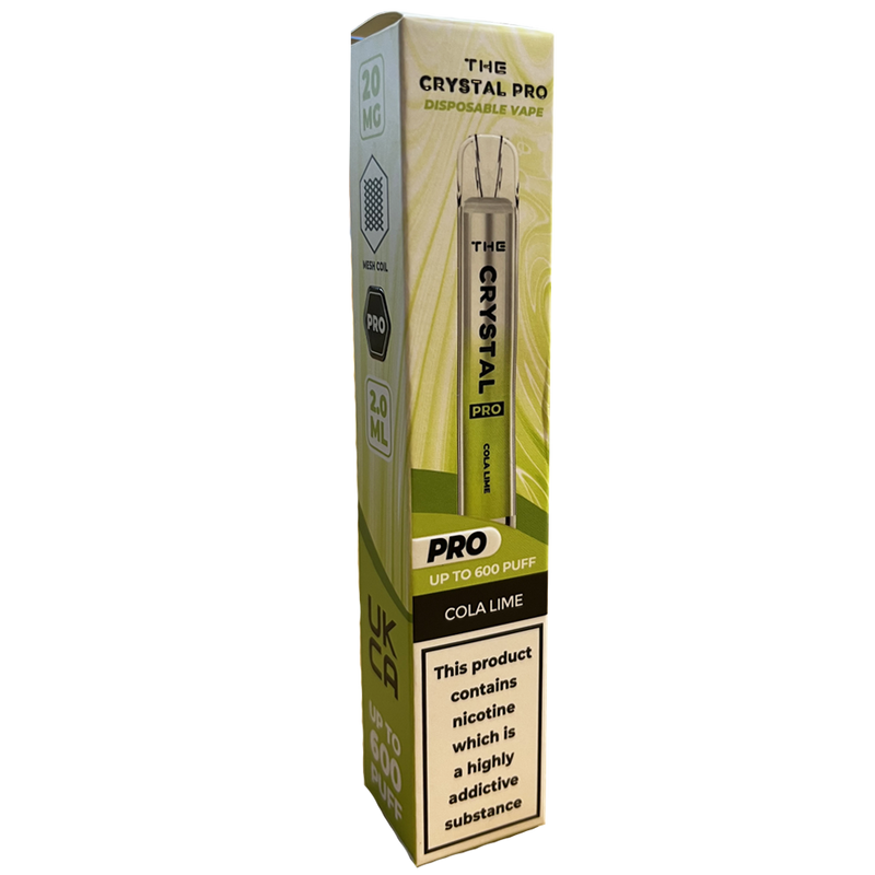 The Crystal Bar Pro Disposable Vape Device