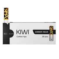 Kiwi Cotton Filters (20pcs) - Amber Head
